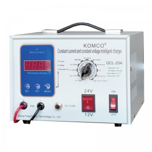 KOMCO akkumulátor töltő, 12V/24V/36V/48V/60V/72V feszültség és áram Korrigált Automotive töltő és Fenntartó autó, kamion, golfkocsi, fűnyíró, Marine, Csónak, motorosszán, ATV, RV, SLA AGM GEL CE EFB